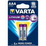 Varta - Batteria 2 x AAA - Li - 1100 mAh